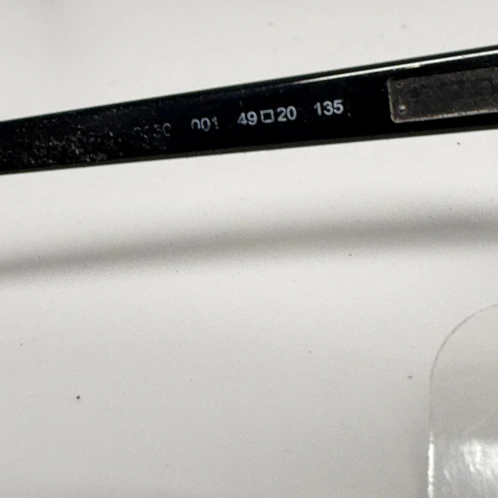 Calvin Klein Collection 835C 001 Cat Eye‎ Eyeglasses Black Gold 49-20-135